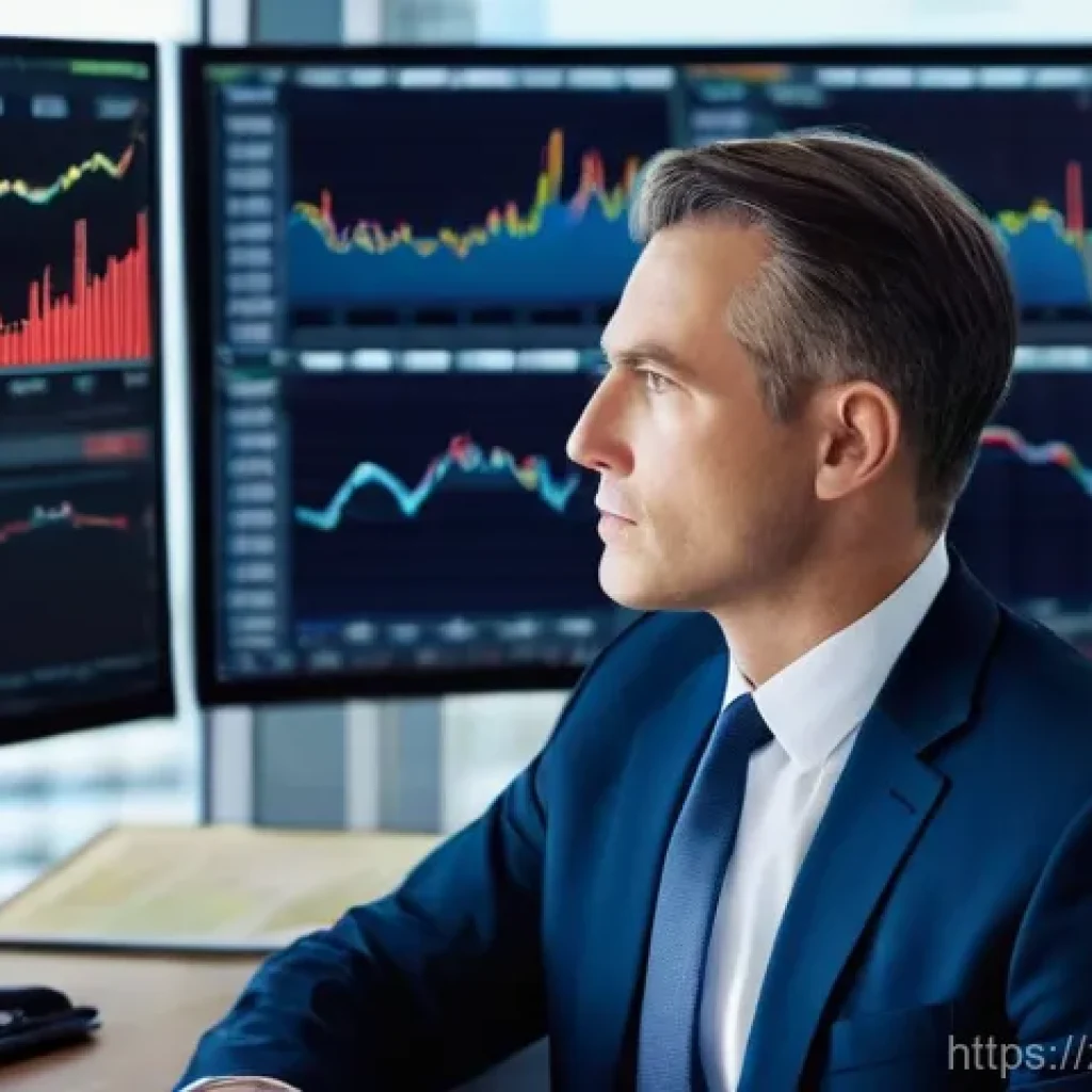 금융투자분석사의 투자 수익률 사례 - **Prompt:** A focused and experienced male financial analyst, in his late 40s, is seated at a state-...