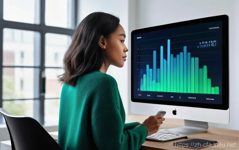 금융투자분석사의 투자 수익률 사례 - **Prompt:** A focused and experienced male financial analyst, in his late 40s, is seated at a state-... 금융투자분석사의 투자 수익률 사례 - **Prompt:** A focused and experienced male financial analyst, in his late 40s, is seated at a state-...