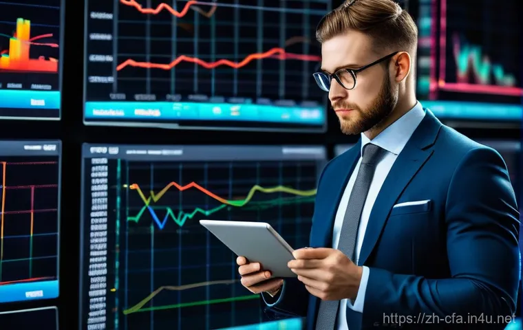 금융투자분석사와 암호화폐 투자 - **Prompt:** A diverse group of young adults, dressed in smart casual attire, gather around a hologra... 금융투자분석사와 암호화폐 투자 - **Prompt:** A diverse group of young adults, dressed in smart casual attire, gather around a hologra...